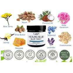 Blue Tansy Luxury Beauty Balm Healing Blue - Anti Ageing, Eczema, Prevents Wrinkles, Skin Healing, Cocoon, Facial & Body