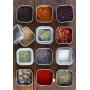 Nakpunar 6 pcs Clear Top Square Tins - 4 oz