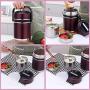 Food Flask,Vacuum Insulated Stainless Steel Food Jar, Lunch Box Bpa Free Food Containers with Storage Bag, for Kids and Adults,2.3L