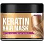 Keratin Hair Mask Natural Intensive Treatment - Made in USA - Effective Mask with Coconut Oil, Retinol & Aloe Vera - Moisturizing Anti Frizz Powerful Keratin Complex 8 oz