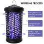 Electric Mosquito Zapper,4200V Mosquito Zappers Waterproof, Fly Insect Trap Indoor,Outdoor,Insect Killer for Patio,Backyard,Home