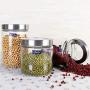 QIANZICAI Tea Cans, Red Persimmon Ceramic Storage Jars, Everything Goes Well, Creative Gifts, Gifts/Ornaments Tea Ceremony Accessories