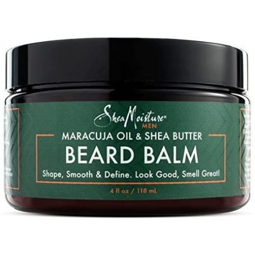 Shea Moisture Mens Beard Balm, All Natural ingredients, Made With Maracuja Infused Shea Butter, Shape-Smooth & Define, 4 Ounce