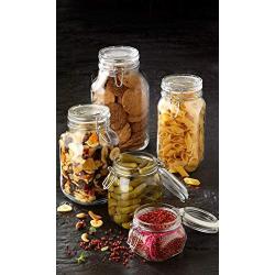 Bormioli Rocco Fido Hermetic 5-Piece Jar Set