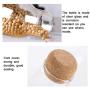 PPLK Cork Glass Storage Tank Kitchen Transparent Dried Fruit Miscellaneous Grains Jar Tea Storage Bottle Food Sealed Cans