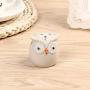 Ceramic Owl Sugar Shaker Set - Salt Pepper Dispenser Coffee Shaker Spice Storage Jar Seasoning Pot - Home Kitchen Accessories Wedding Decoration