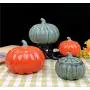 FUYU Pumpkin Ceramic Seal Cans Food Storage Jar Snack Cans with Lid