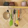 Togethluer Metal Coffee Mug Rack, Tea Coffee Cup Holder Mug Metal Rack Under Shelf Board Hook Storage Organizer, Cup Jars Storage Display Organizer Rack