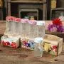 Der Pioneer Woman Floral 7-teilige Gewürzregal-Set & 6-teiliges Set von 4,1-Zoll Gewürzgläsern