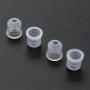 Pomeat 10pcs 10ml Empty Lip Gloss Tube Containers with 2 Funnel and 10 Rubber Stoppers for Lip Samples DIY Cosmetics