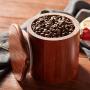 Solid Wood Sealed Jars, Kitchen Household Grain Storage Tanks, Storage Spices/Coffee Beans/Tea