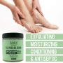 Amire Teebaumöl Peeling-Bad für Körper und Füße mit Toten Meer Salz, ideal für Akne, Schuppenflechte, Ferselfuß, angereichert mit Arganöl und Sheabutter zur Feuchtigkeitspflege.
