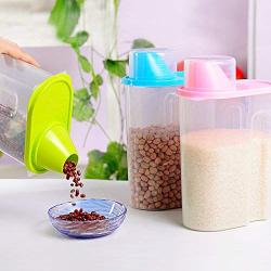 Professional 1pc 1.9l 2.5l Dispenser Box Holder Lid Foods Rice Pasta Container, Rice Storage Dispenser - Dry Food Dispenser, Stainless Pasta, Rice Storage, Cereal Dispenser, Pasta Box