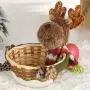 Panier de stockage de bonbons de Noël YOYO.RI, support cadeau fête boîte de rangement pour fruits, contenant pour Noël, décorations d'intérieur, joyeux Noël. Panier de stockage de bonbons de Noël YOYO.RI, support cadeau fête boîte de rangement pour fruits, contenant pour Noël, décorations d'intérieur, joyeux Noël.