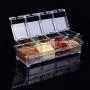 4PcsTransparent Seasoning Salt Jar Storage Box,Seasoning Storage Container for Spice Salt Sugar Cruet, Kitchen Condiment Storage Container(25.897.2cm/10.23.52.8Inch) 4PcsTransparent Seasoning Salt Jar Storage Box,Seasoning Storage Container for Spice Salt Sugar Cruet, Kitchen Condiment Storage Container(25.897.2cm/10.23.52.8Inch)