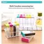 Gewürzsatz Set 6Pcs/Set Küchengewürz Lagergläser Transparente Salz Pfeffer Kreuzkümmel Pulver Box Werkzeuge Drop Ship