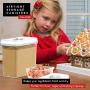 DW?LLZA KITCHEN Large Airtight Food Storage Containers - Bulk Food Pantry & Kitchen Storage Containers for Sugar, Flour and Baking Supplies - 4 PC Set, Clear Plastic BPA-Free, Keeps Fresh & Dry