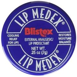 Blistex Lip Medex External Analgesic/Lip Protectant 0.25 oz (Pack of 6)