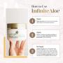 InfiniteAloe Skin Care Cream - Original Scent - (4) 8oz + (4) 0.5oz
