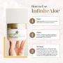 InfiniteAloe Skin Care Cream - Original Scent - (1) 8oz + (2) 0.5oz