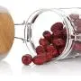Glas Lebensmittelbehälter Haushaltsvorratsbehälter mit Deckel für Gewürze, Pâtisserie, Lebensmittel, Tee, Kaffee, Zucker – Glasbehälter (800ml)