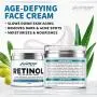 Anti-Aging Retinol Cream for Face with Hyaluronic Acid 3% - Wrinkle Cream for Face - Made in USA - Facial Moisturizer & Dark Spot Remover for Face - Retinol & Collagen Cream for Fine Lines Anti-Aging Retinol Cream for Face with Hyaluronic Acid 3% - Wrinkle Cream for Face - Made in USA - Facial Moisturizer & Dark Spot Remover for Face - Retinol & Collagen Cream for Fine Lines