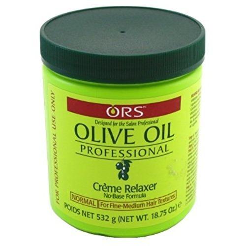 Ors Olive Oil Creme Relaxer Normal 18.75 Ounce Jar (555ml) (2 Pack)