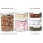 (12 x 8,7 x 11,4 cm) Système Klip It Mini Bakery Storage Container, Transparent/Blanc, 645 ml