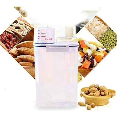 XioNiu Sealed Jar Kitchen Plastic Tanks Rice Storage Bucket Food Snack Grain Boxes Food Storage & Organization Sets