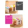 Spice Jar Seasoning Box 6Pcs/Set Kitchen Spice Storage Bottle Jars Transparent Salt Pepper Cumin Powder Box Tools Drop Ship