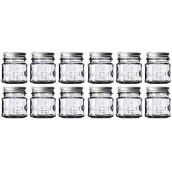 8 oz Mason Jars with Lids and Bands (12-Count) from Quality Producer Direct, Safe, Food-Grade, and Versatile. Use for Canning, Party Favors, Storage, Glassware, Etc.