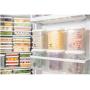 HOBULL Plastic Kitchen Square Food Storage Containers Canister Grain Storage Tanks Airtight Food Storage Containers Food Storage Jar