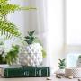 | Storage Bottles & Jars | 1 Piece Storage Jars Suger Bowl Pineapple Storage Bottle With Cover Ceramic Jar Household Container Figurines | by HUDITOOLS | 1 PCs