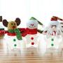 Tenflyer Baby Kids Christmas Candy Jar Storage Bottle Santa Bag Sweet Christmas GIF Box Xmas Home Decor