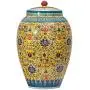Ceramic Pottery Cereal Containers Canister Cookie Jar With Lids, Airtight Food Storage Containers Bins Large For Kitchen Pantry Organization Flour Rice Candy Bulk, 15L, 25L (Size : 25L) Ceramic Pottery Cereal Containers Canister Cookie Jar With Lids, Airtight Food Storage Containers Bins Large For Kitchen Pantry Organization Flour Rice Candy Bulk, 15L, 25L (Size : 25L)