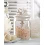 Bouteilles en verre avec couvercle, couvercle en porcelaine ivoire pour petite bouteille pour aliments Bouteilles en verre avec couvercle, couvercle en porcelaine ivoire pour petite bouteille pour aliments