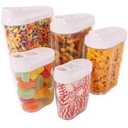 Mr. Kitchens Easy 10Pc Food Storage Containers; 5 Containers & 5 Lids