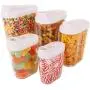 Mr. Kitchens Easy 10Pc Food Storage Containers; 5 Containers & 5 Lids Mr. Kitchens Easy 10Pc Food Storage Containers; 5 Containers & 5 Lids