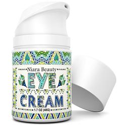 Eye Cream Anti Aging Moisturizer - for Dark Circles, Puffiness, Wrinkles and Bags - Best Natural & Organic Ingredients - Use Day & Night - 1.7 OZ