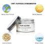 MOFAJANG Silver Grey Hair Wax Pomades 4.23 oz - Natural Hair Coloring Wax Material Disposable Hair Styling Clays Ash for Cosplay, Party (Silver Grey)