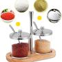 XXDTG Glass Seasoning Jar-seasoning Box, Salt and Sugar Spice Pepper Seasoning Two Jar Set, Kitchen Supplies