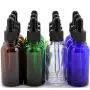 Vivaplex, 12, Assorted Colors, 1 oz Glass Bottles, With Glass Eye Droppers Vivaplex, 12, Assorted Colors, 1 oz Glass Bottles, With Glass Eye Droppers