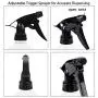 Bouteilles Vaporisatrices en Plastique 6pcs 16oz Translucides avec Pistolets Noir Ajustables, Buses Réglables, pour Solutions de Nettoyage, Jardinage, Cuisine Bouteilles Vaporisatrices en Plastique 6pcs 16oz Translucides avec Pistolets Noir Ajustables, Buses Réglables, pour Solutions de Nettoyage, Jardinage, Cuisine