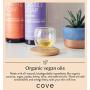 Cove Pure Castile Soap Tea Rose - 33.8 oz / 1 Liter - Organic Argan, Hemp, Jojoba Oils
