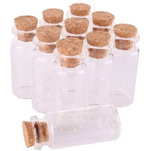 | Storage Bottles & Jars | 100pcs 10ml Size 225012.5mm Mini Glass Perfume Spice Bottles Tiny Jars Vials With Cork Stopper pendant crafts wedding gift | by HUDITOOLS | 1 PCs | Storage Bottles & Jars | 100pcs 10ml Size 225012.5mm Mini Glass Perfume Spice Bottles Tiny Jars Vials With Cork Stopper pendant crafts wedding gift | by HUDITOOLS | 1 PCs