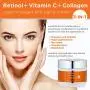 Vitamin C + Retinol + Collagen | Super Charged Anti-Aging Cream for Face | Pharmaceutical Grade Quality | Helps Smooth & Plump Fine Lines & Wrinkles & Brightens for Younger Skin | 2 oz / 60 g Vitamin C + Retinol + Collagen | Super Charged Anti-Aging Cream for Face | Pharmaceutical Grade Quality | Helps Smooth & Plump Fine Lines & Wrinkles & Brightens for Younger Skin | 2 oz / 60 g