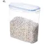 Bouteille de stockage de grains en plastique avec couvercle étanche pour cuisine, boîte de rangement en plastique PP, solution intelligente et fonctionnelle. Bouteille de stockage de grains en plastique avec couvercle étanche pour cuisine, boîte de rangement en plastique PP, solution intelligente et fonctionnelle.
