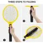 OCEANPAX Bug Zapper, Electric Fly Swatter Mosquito Killer, USB Rechargeable 4200V Bug Zapper Racket for Indoor, Outdoor Pest Control, LED Light, Safe to Touch with 3-Layer Safety Mesh OCEANPAX Bug Zapper, Electric Fly Swatter Mosquito Killer, USB Rechargeable 4200V Bug Zapper Racket for Indoor, Outdoor Pest Control, LED Light, Safe to Touch with 3-Layer Safety Mesh