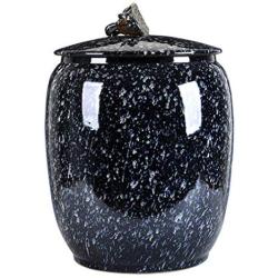 Home Décor Ceramic Jar Home Accessories Restaurant Tea Storage Container Kitchen Tea Storage Jar Capacity 2.5kg Decorative Accessories (Color : Clear, Size : 384222cm)