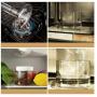 YTF-Food storage tanks, glass storage containers, easy to open and close
